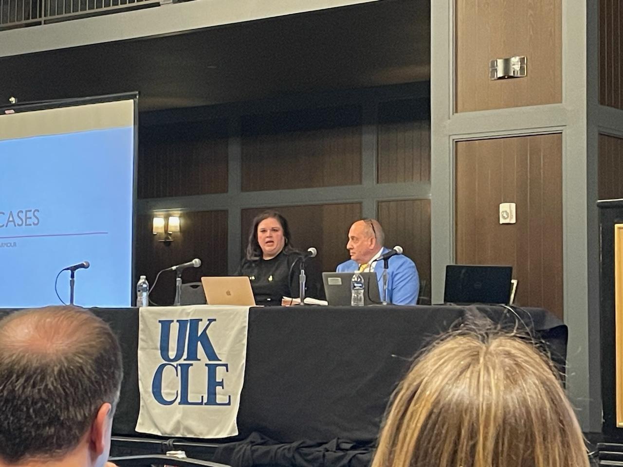 Ashley Larmour at UK CLE Continuing Legal Education